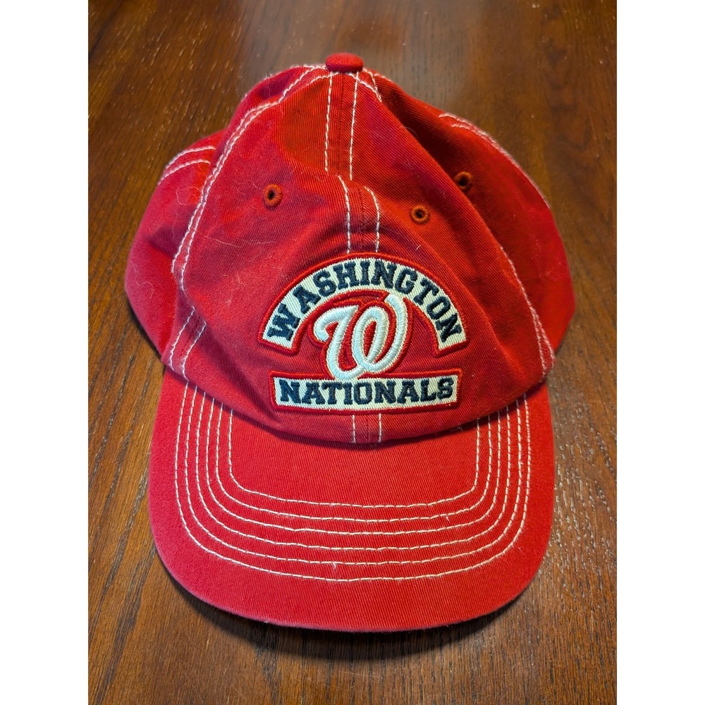 MLB Washington Nationals Hat Strap Back Cap Red '47 Brand OSFM